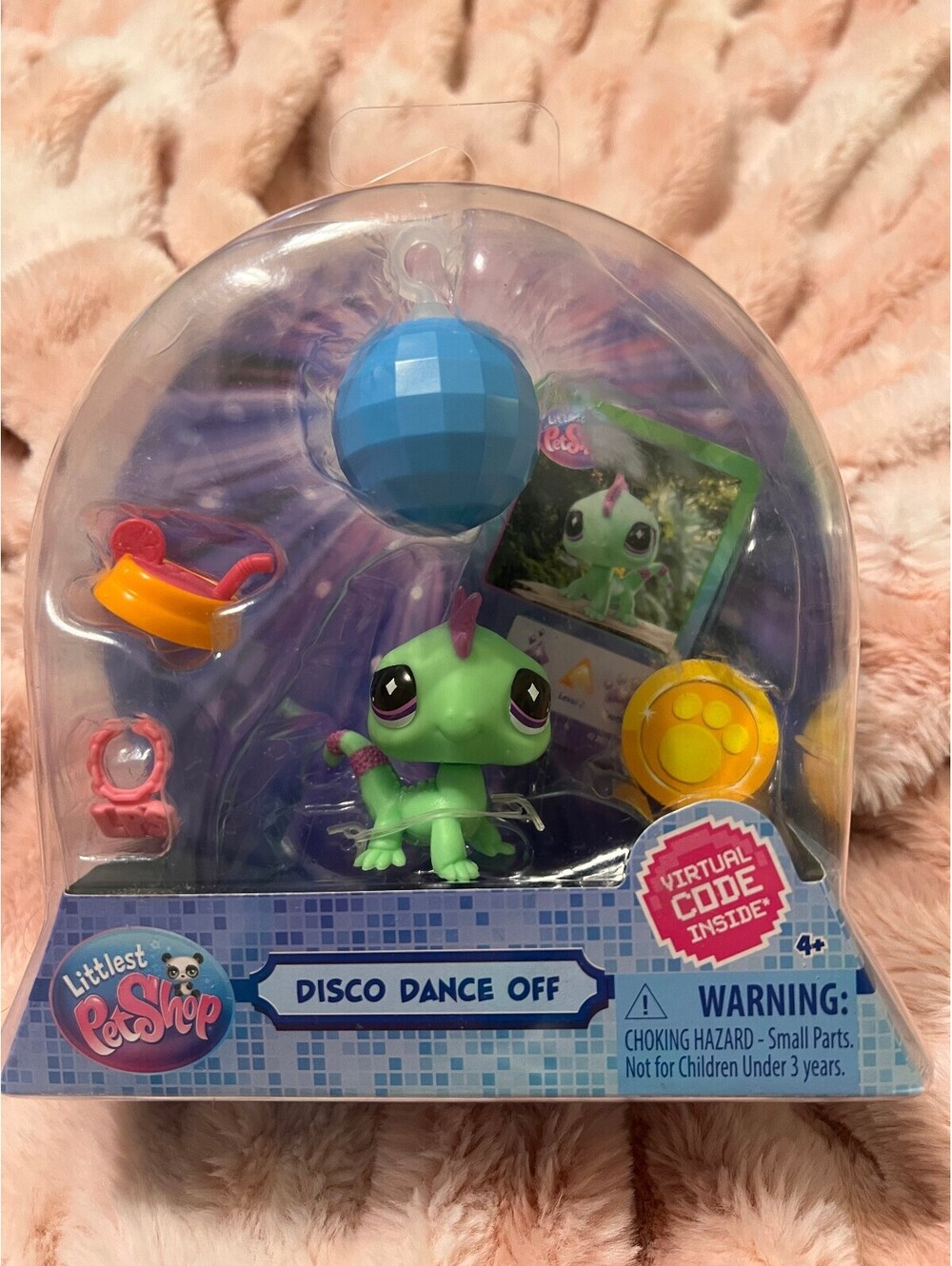 Littlest Pet Shop G7 #203 Disco Dance Off Pet Figure NIP New 2024